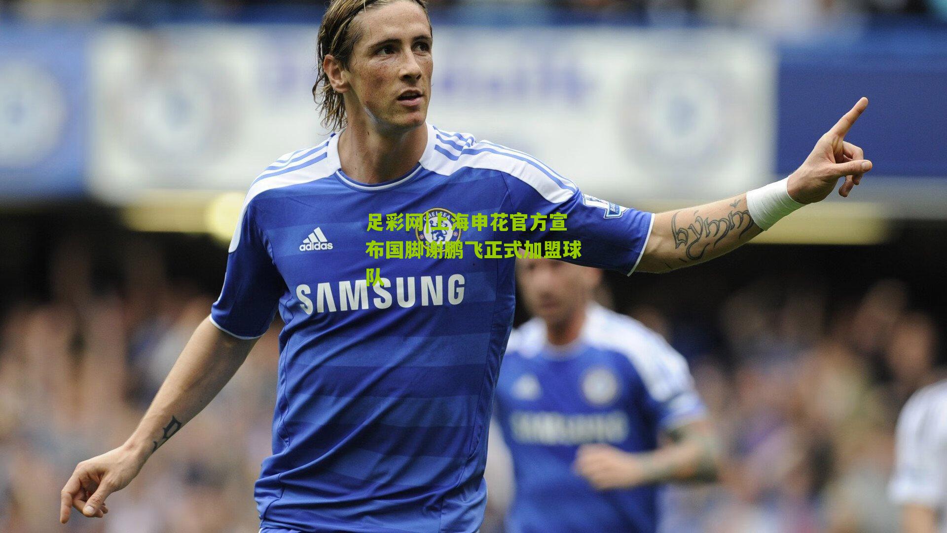 上海申花官方宣布国脚谢鹏飞正式加盟球队